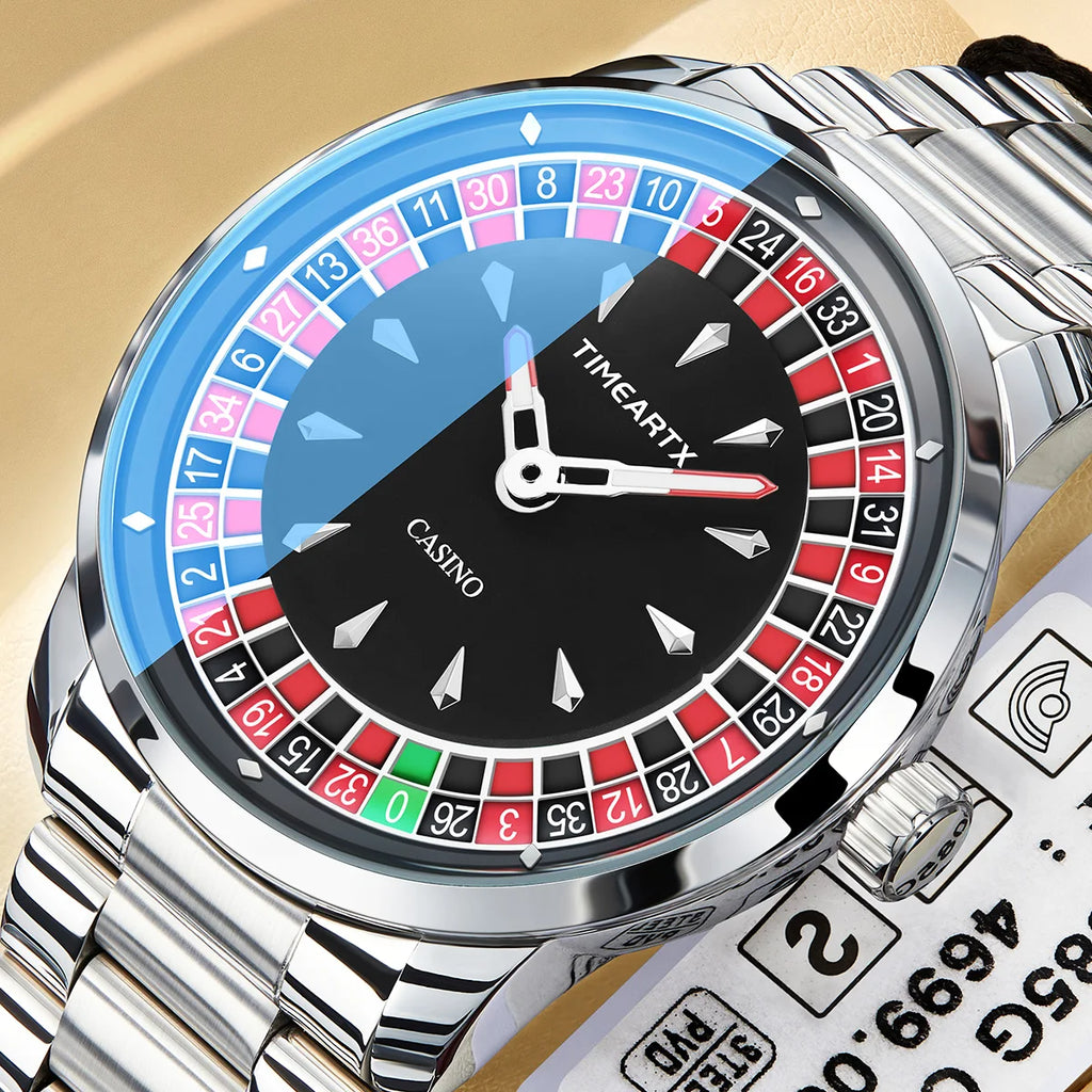 The Casino Royale - Rotating Roulette Watch