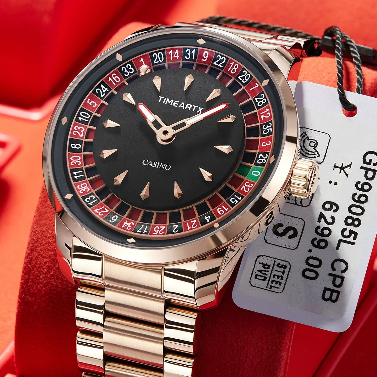 The Casino Royale - Rotating Roulette Watch