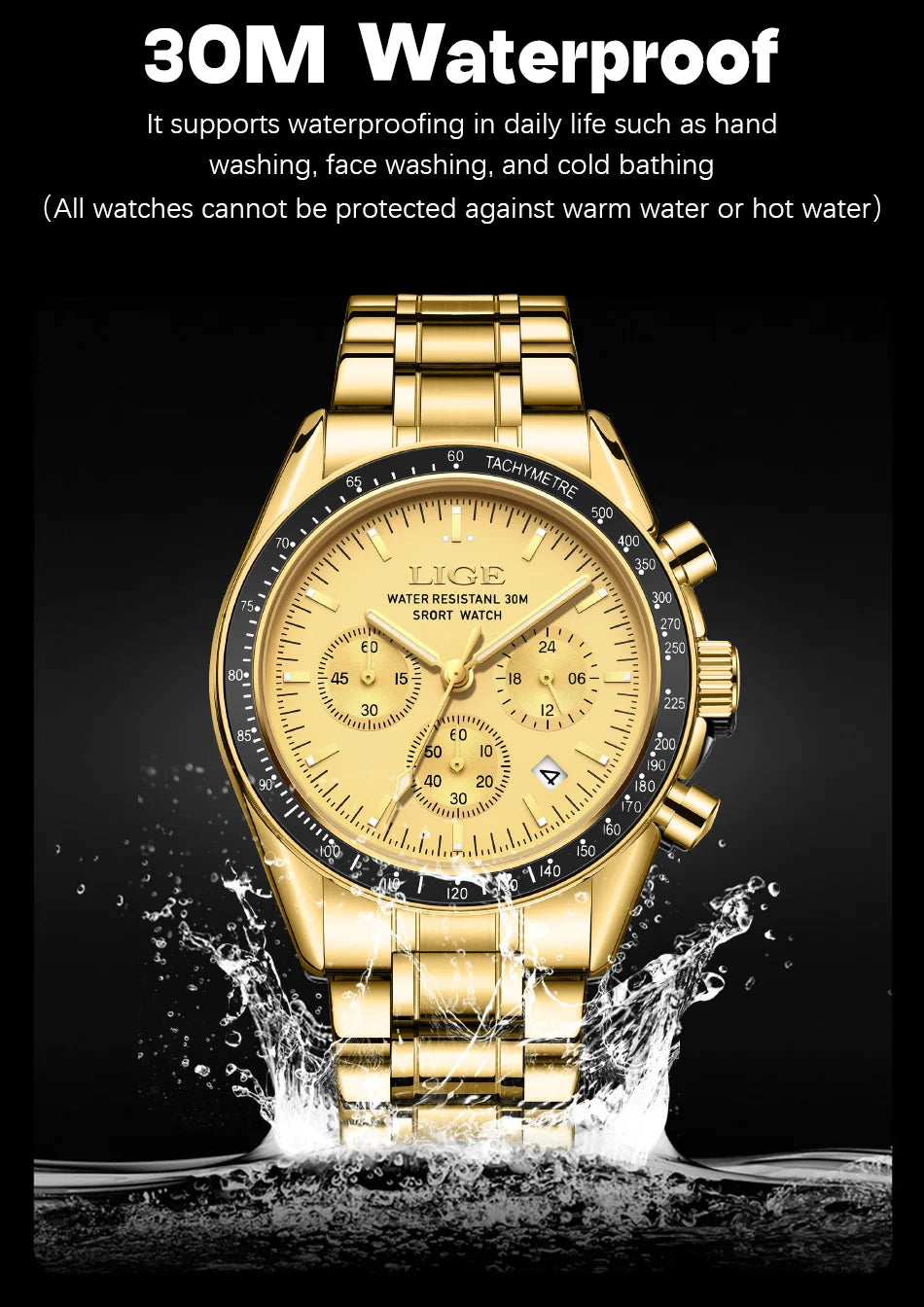 The Horizon - Luminous Quartz Chronograph