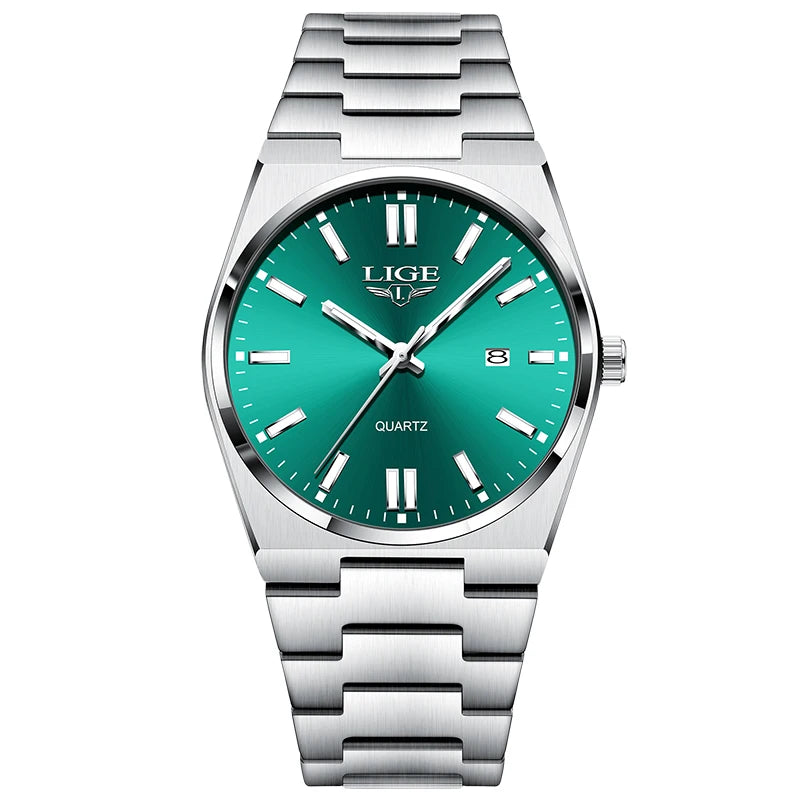 The Executive Steel - Minimalist Stainless Watch