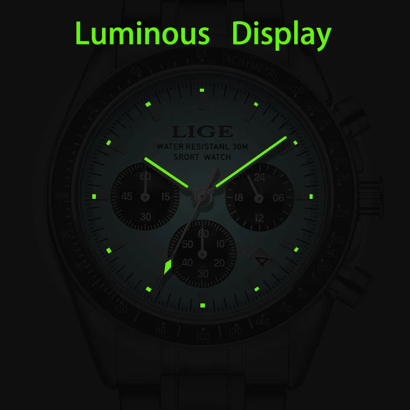 The Horizon - Luminous Quartz Chronograph
