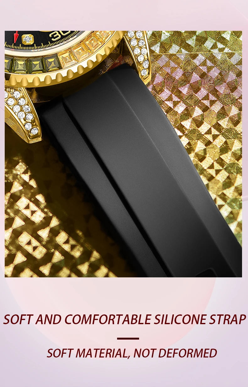 The Prism - Colored Diamond Quartz Watch