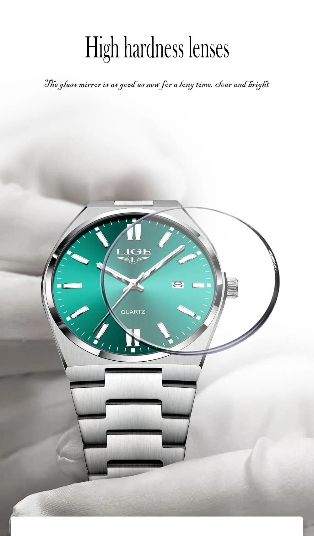 The Executive Steel - Minimalist Stainless Watch