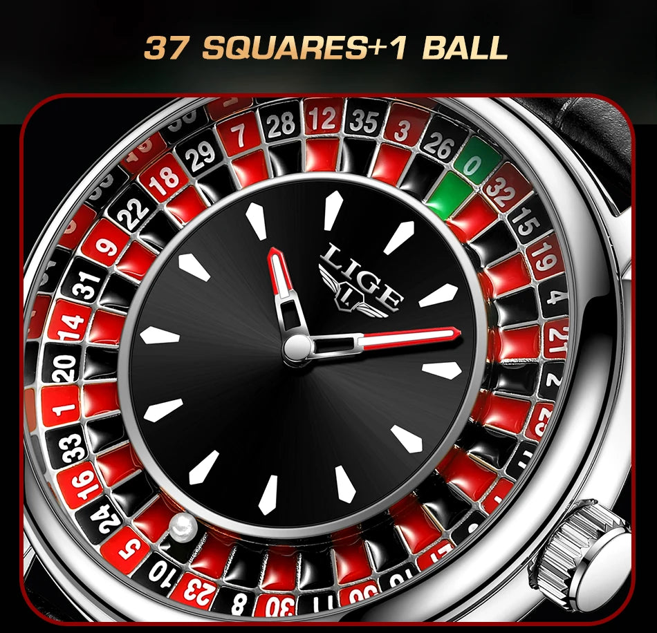 The Monte Carlo - Roulette Dial Watch