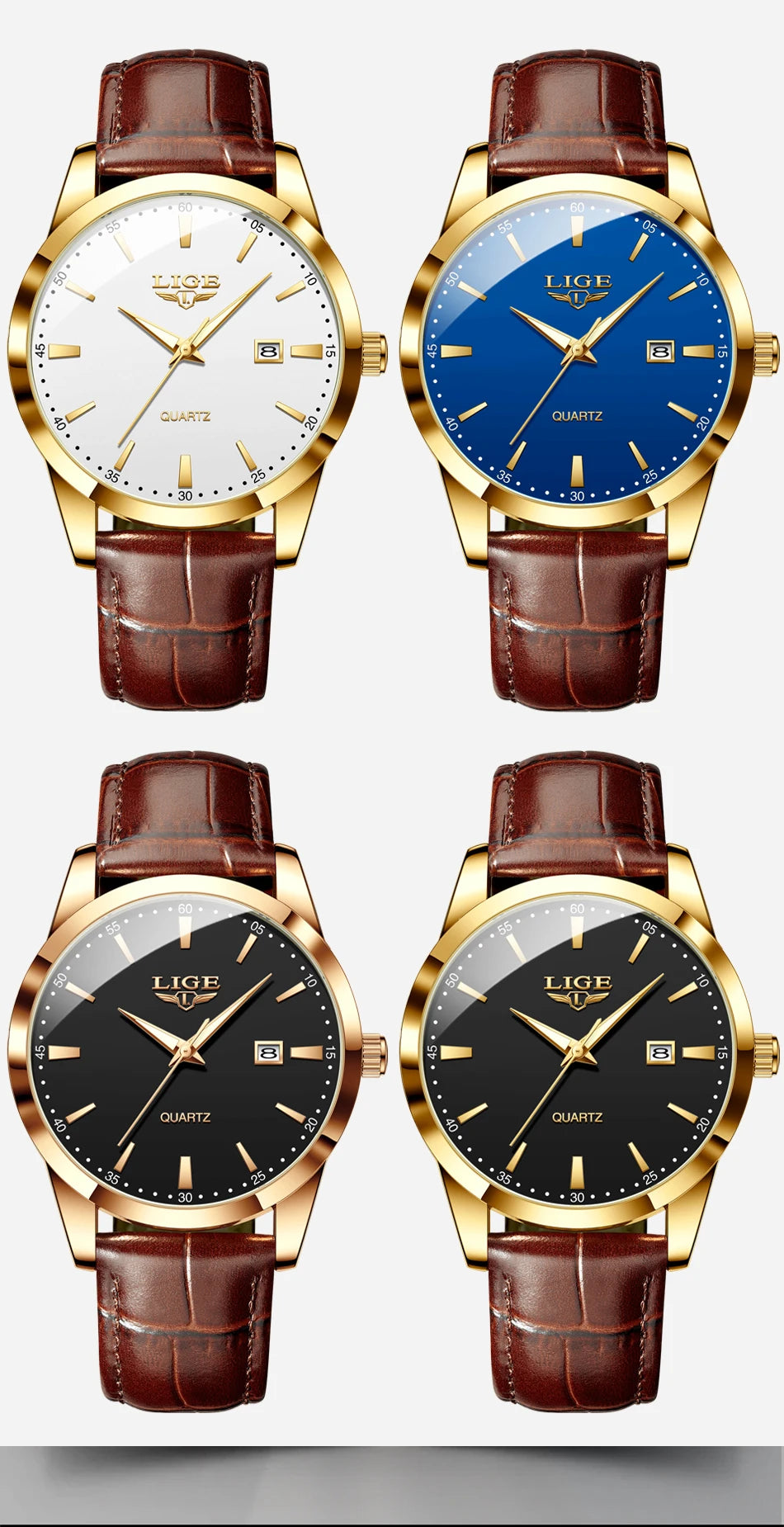 The Commander - Classic Calendar Watch
