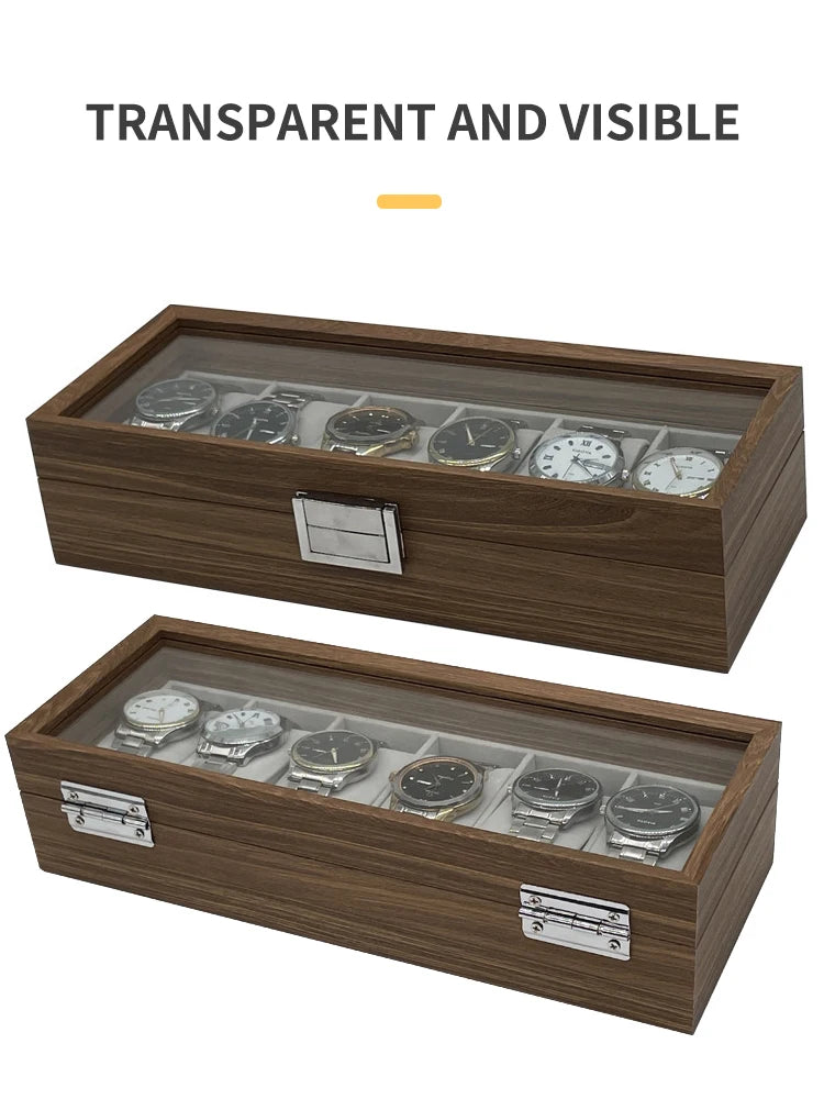 The Collector’s Case - 6 Watch Storage Box