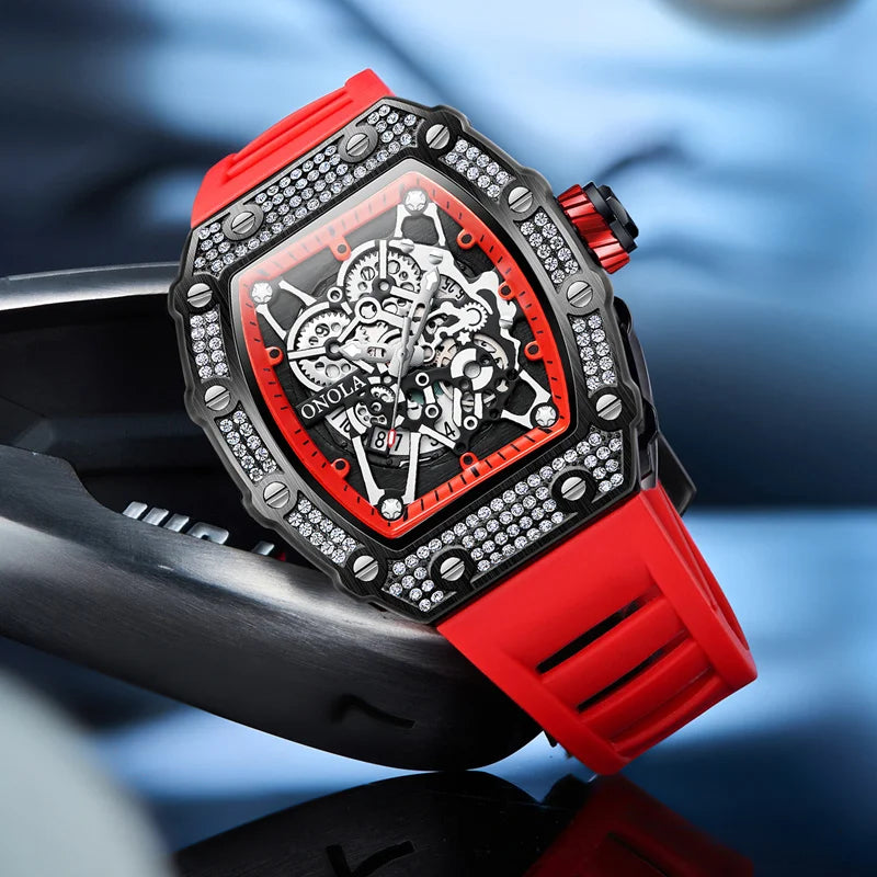 The Imperium - Diamond Inlaid Quartz Watch