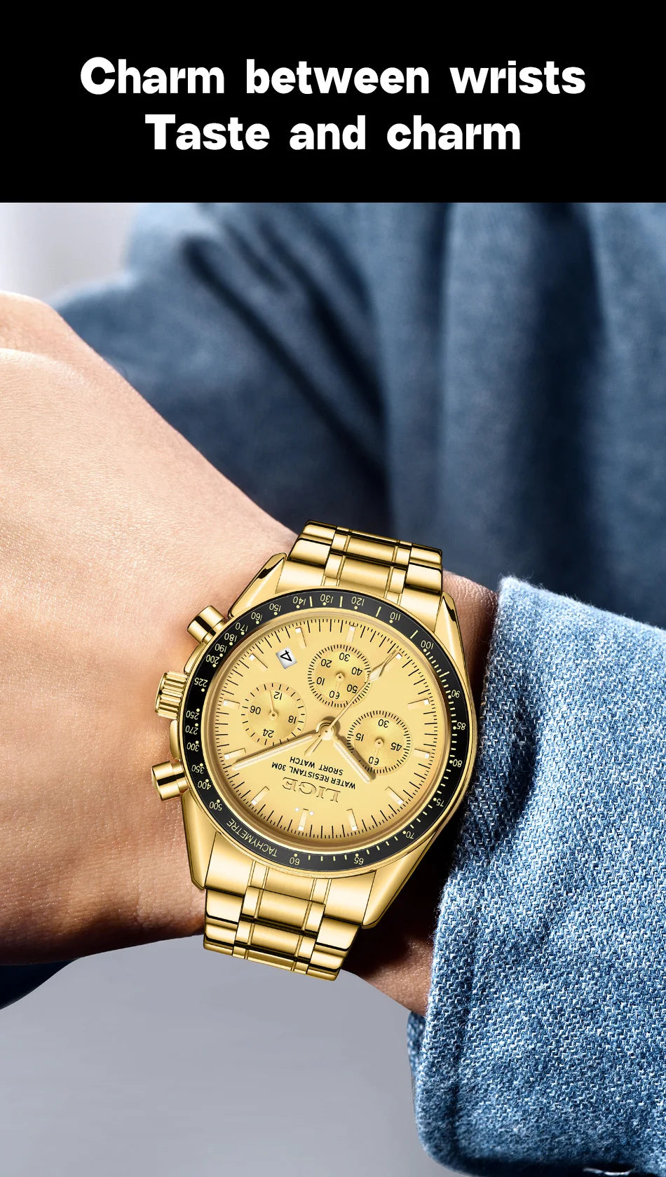 The Horizon - Luminous Quartz Chronograph