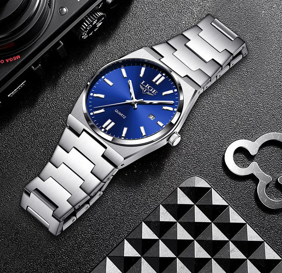 The Sterling - Minimalist Stainless Steel Quartz Watch