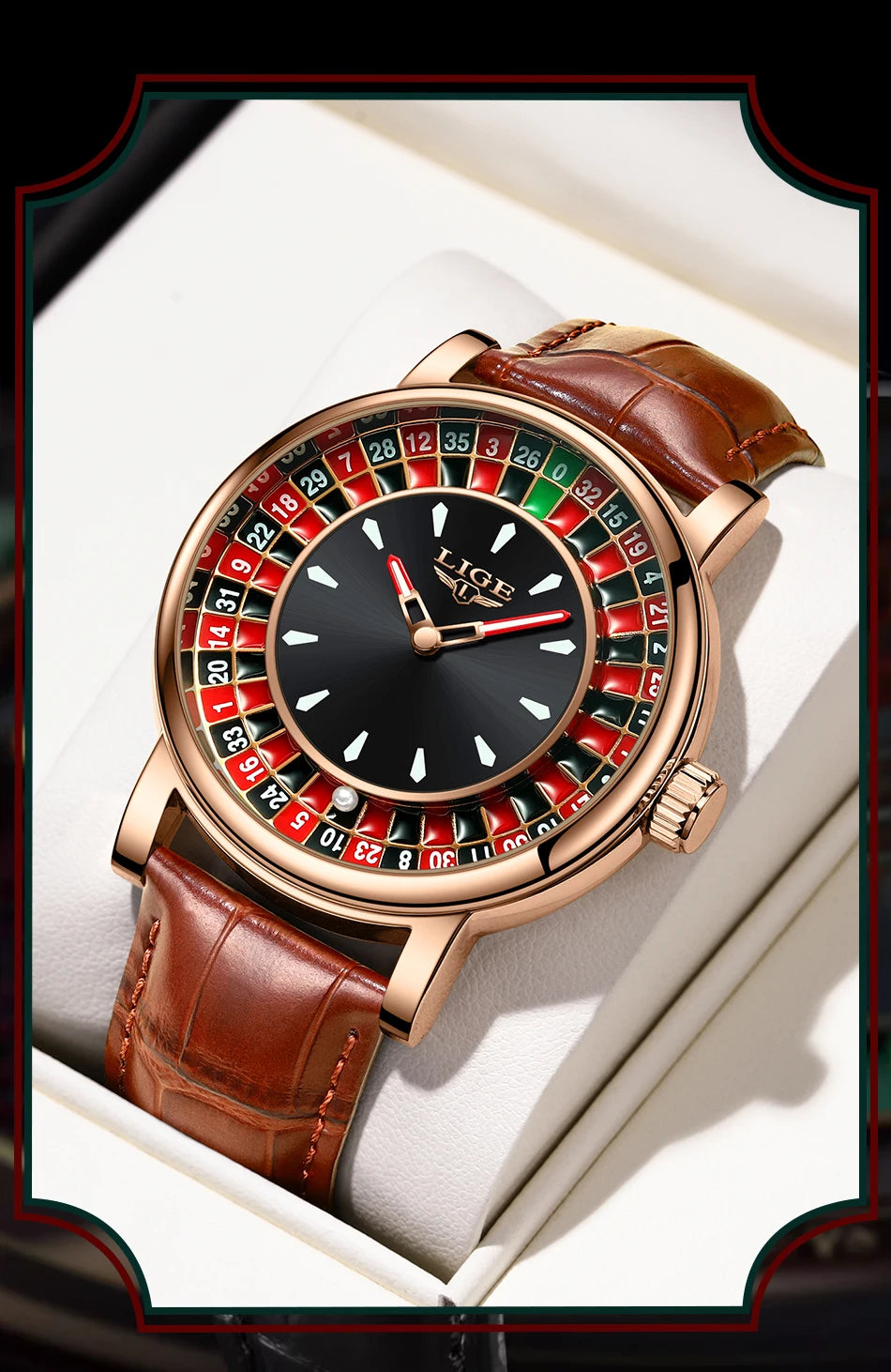 The Monte Carlo - Roulette Dial Watch