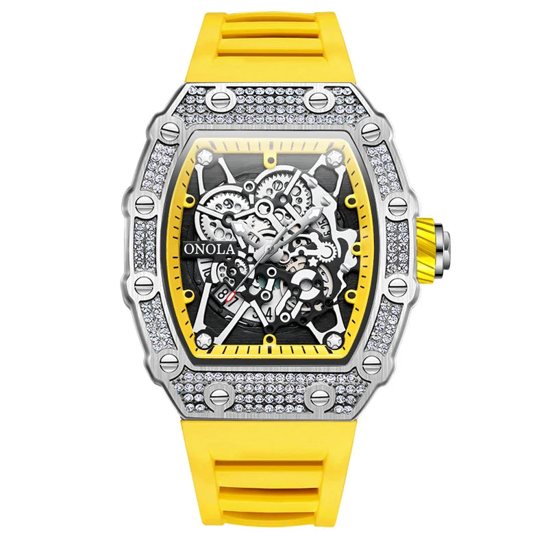 The Imperium - Diamond Inlaid Quartz Watch