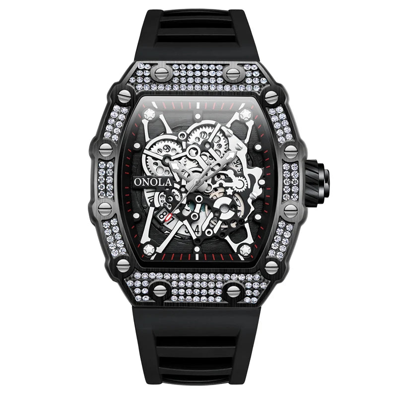 The Imperium - Diamond Inlaid Quartz Watch