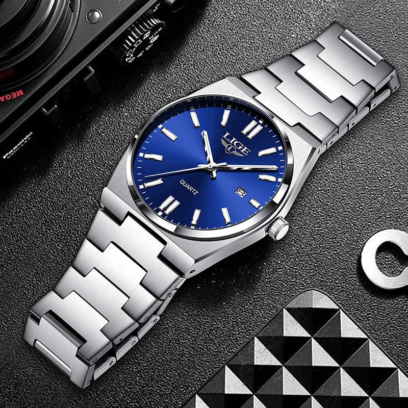 The Sterling - Minimalist Stainless Steel Quartz Watch