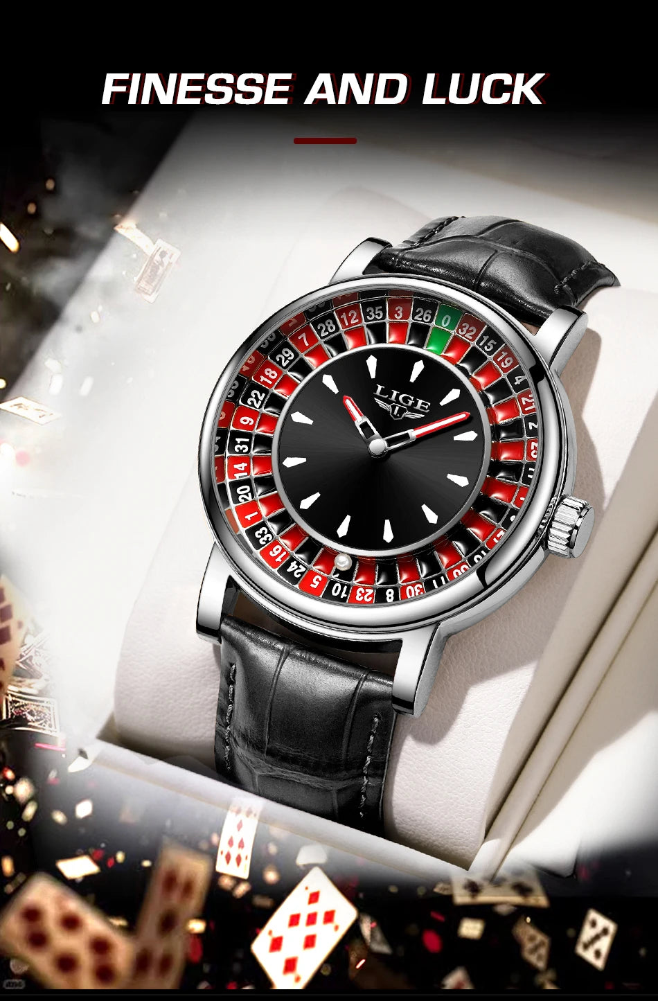 The Monte Carlo - Roulette Dial Watch