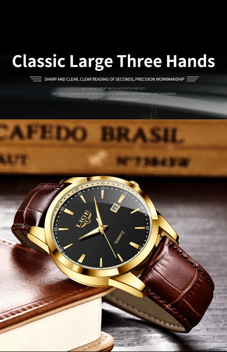 The Commander - Classic Calendar Watch