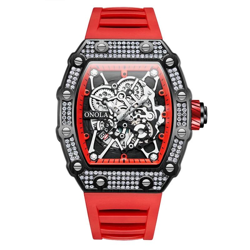 The Imperium - Diamond Inlaid Quartz Watch