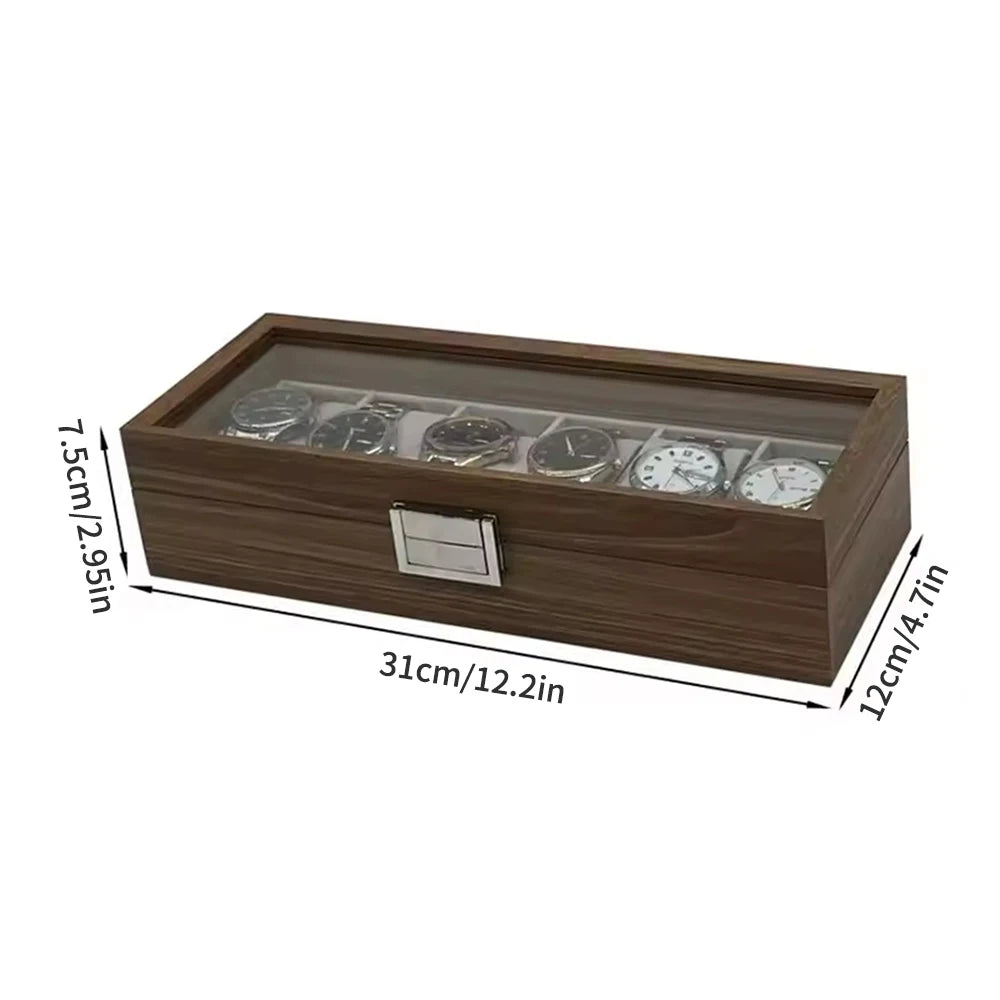 The Collector’s Case - 6 Watch Storage Box