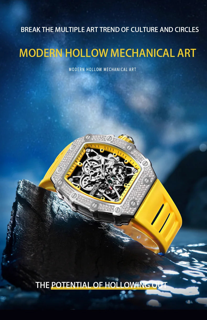 The Imperium - Diamond Inlaid Quartz Watch