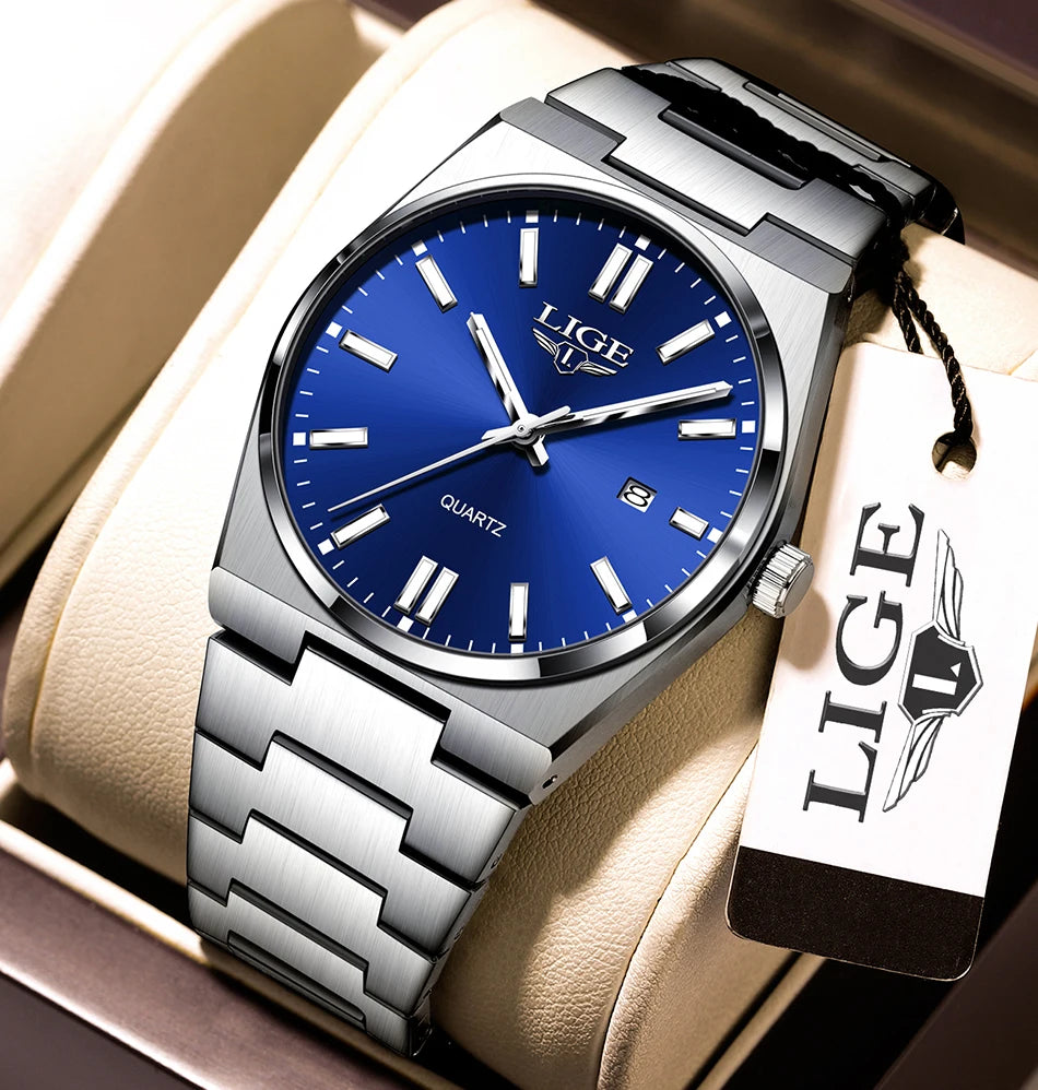 The Sterling - Minimalist Stainless Steel Quartz Watch