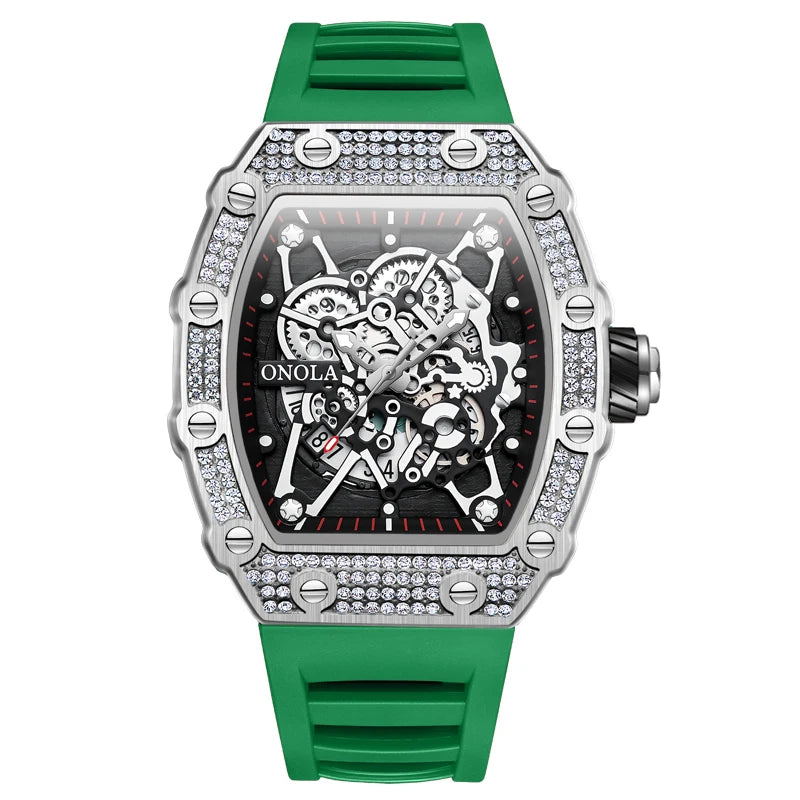 The Imperium - Diamond Inlaid Quartz Watch