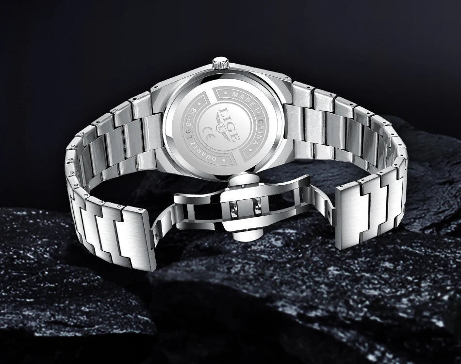 The Sterling - Minimalist Stainless Steel Quartz Watch