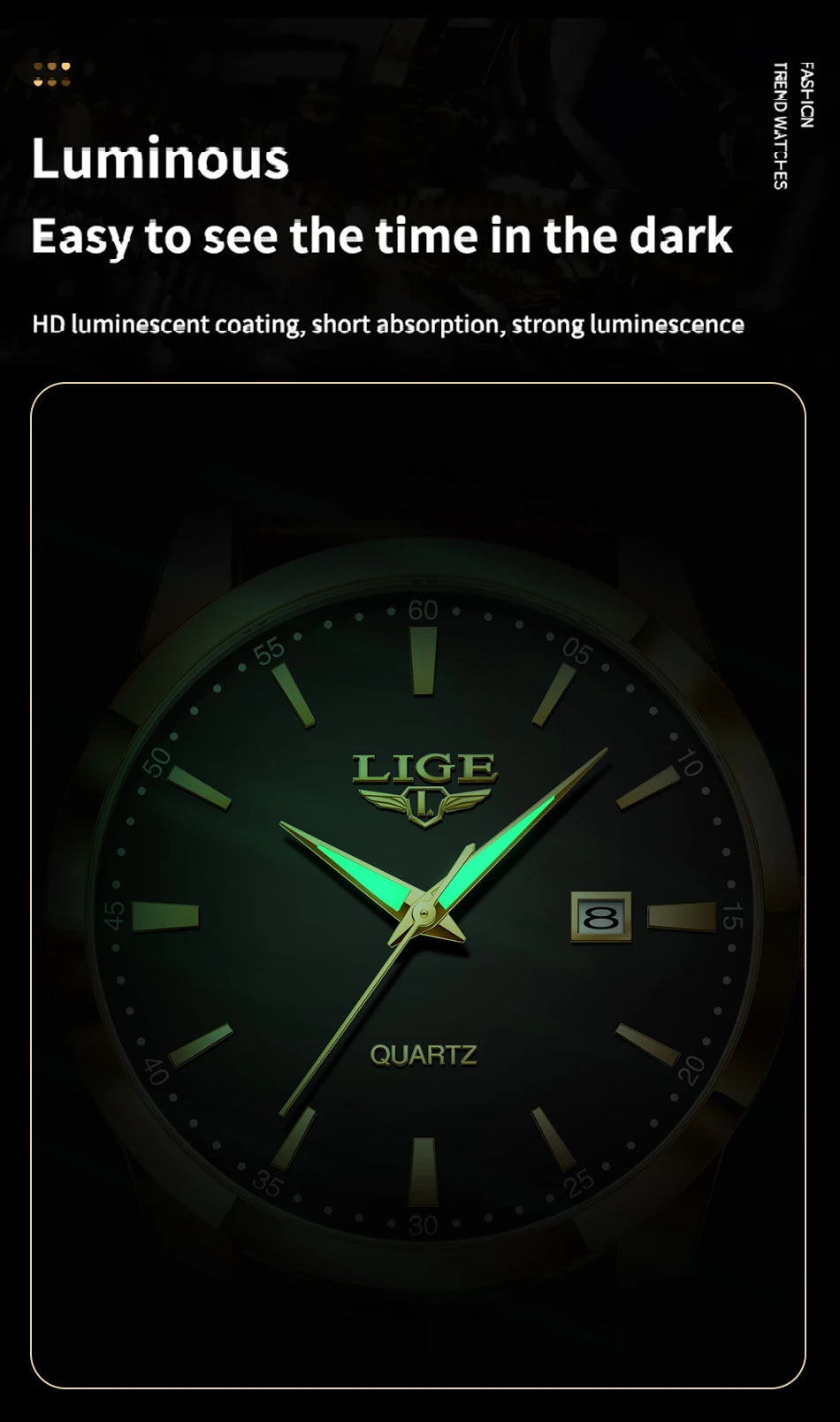 The Commander - Classic Calendar Watch