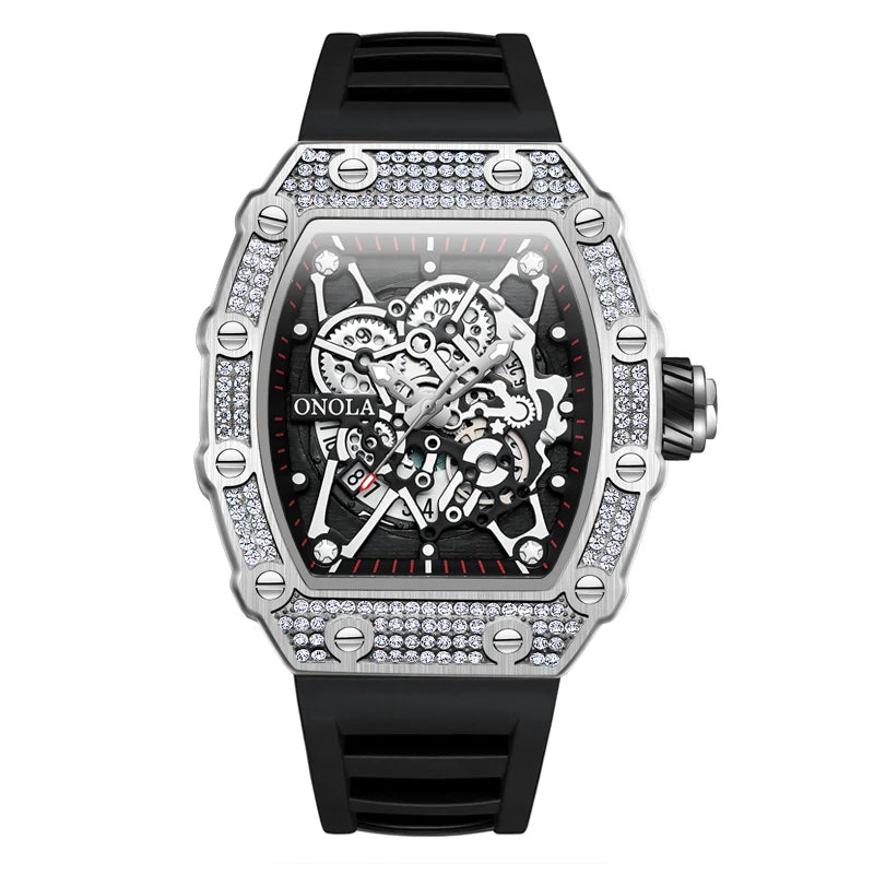The Imperium - Diamond Inlaid Quartz Watch