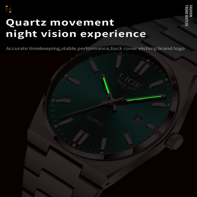 The Executive Steel - Minimalist Stainless Watch