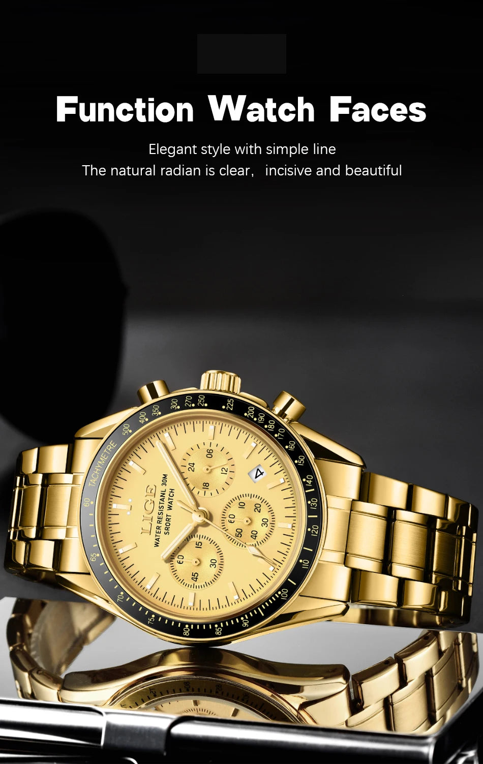 The Horizon - Luminous Quartz Chronograph