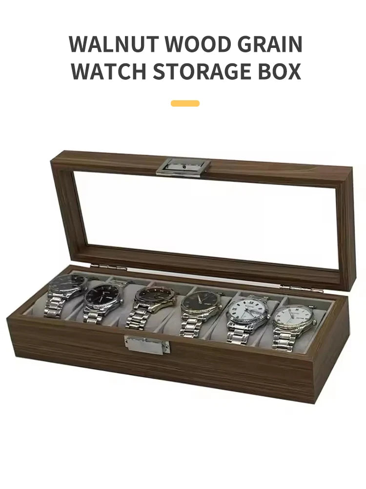 The Collector’s Case - 6 Watch Storage Box