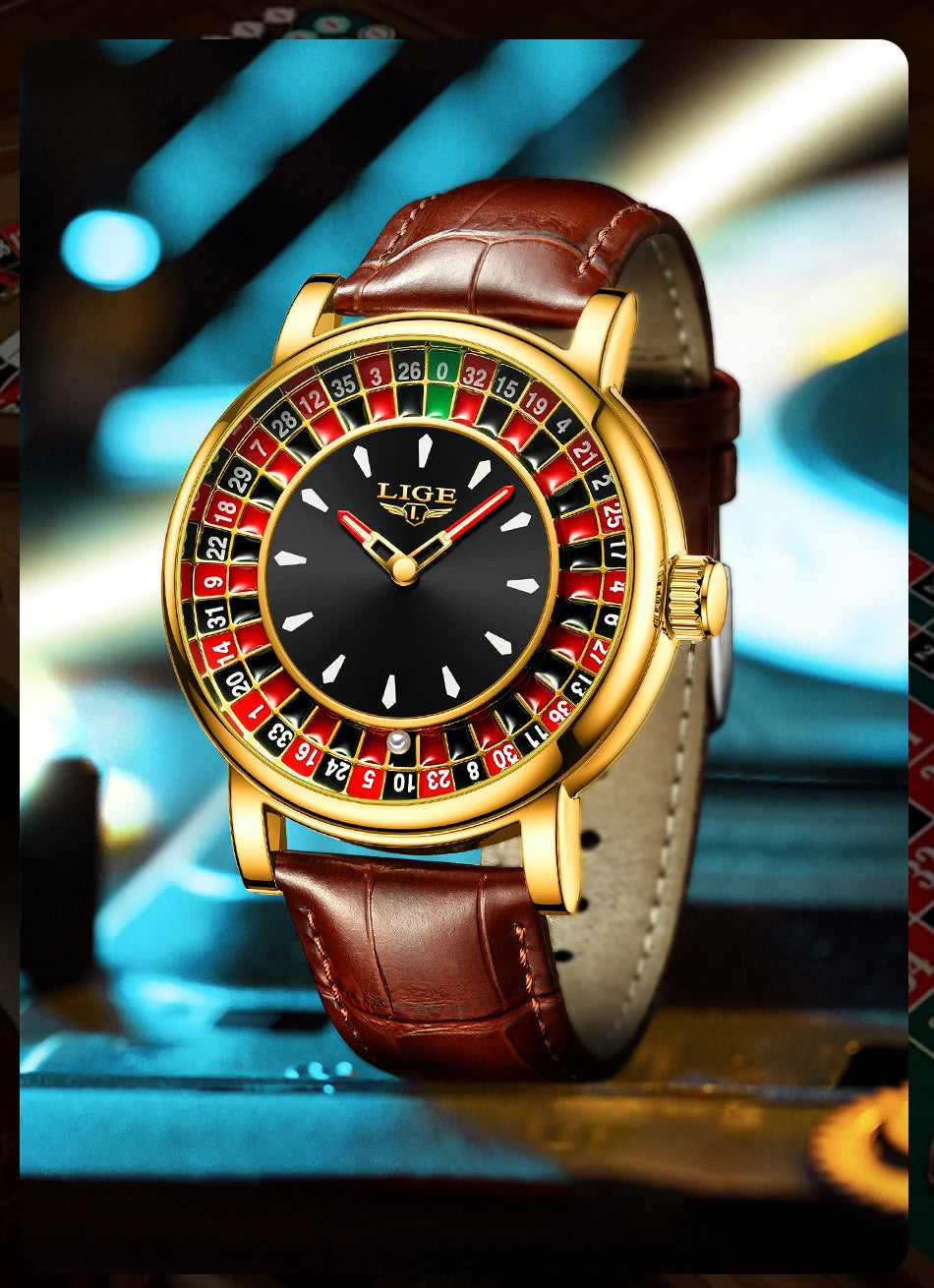 The Monte Carlo - Roulette Dial Watch