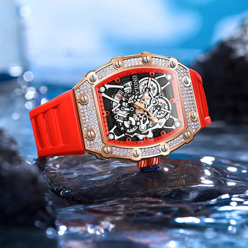 The Imperium - Diamond Inlaid Quartz Watch