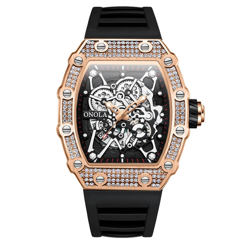 The Imperium - Diamond Inlaid Quartz Watch